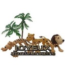 SAVANNAH DECORATIESET VOOR KINDEREN MET 3 DIEREN