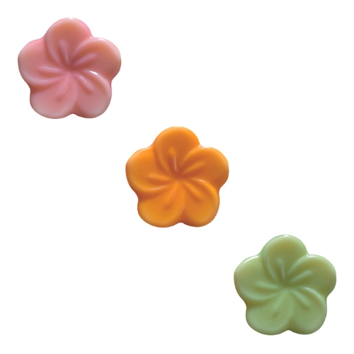 088117 PCB FLOWER PAG SPRING 3 DESIGNS Ø 3CM 176PCS