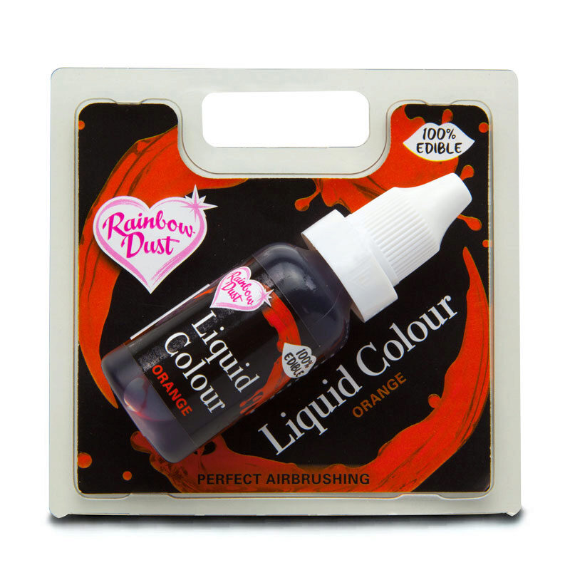  WATER-SOLUBLE FOOD COLORING ORANGE 16ML