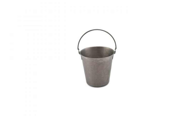BONBISTRO VINTAGE ZILVEREN EMMER 13,5XH13,0CM - 791459