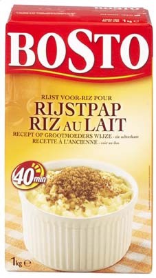 DESSERT RICE 1KG BOSTO FOR RICE PUDDING