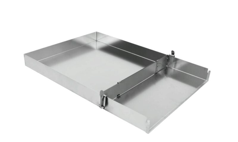 SEPARATION INOX EXTENSIBLE (DE 34CM A 61CM)  POUR CADRE INOX
