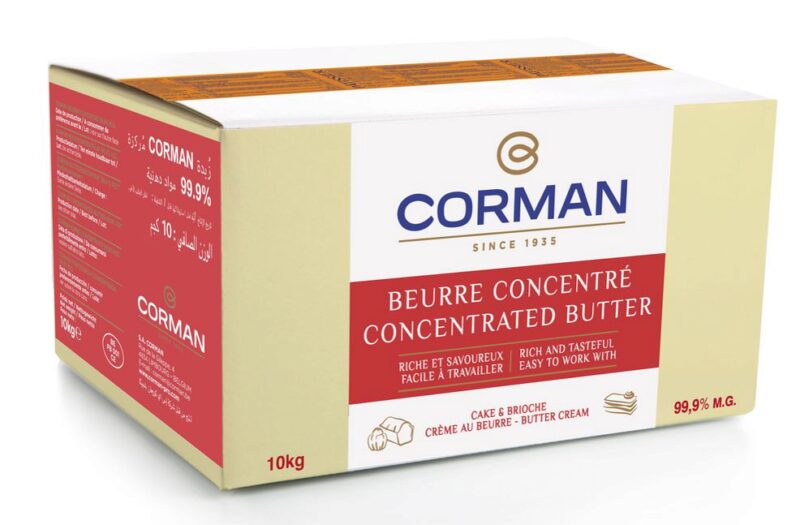 CORMAN CONCENTRATED BUTTER 99% PASTRY BUTCAR 10KG CAROTENE 0029097 - 26851401