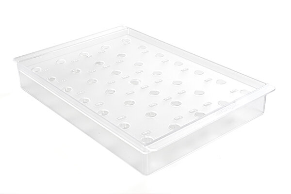 TRANSPARENT DISPLAY STAND BY THE STICK 21 FRISCOS 235X360 HT 48MM