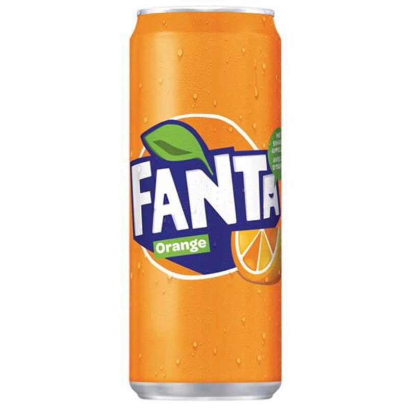 FANTA ORANGE DRINK SLEEK BLIKJE 24 X 33CL