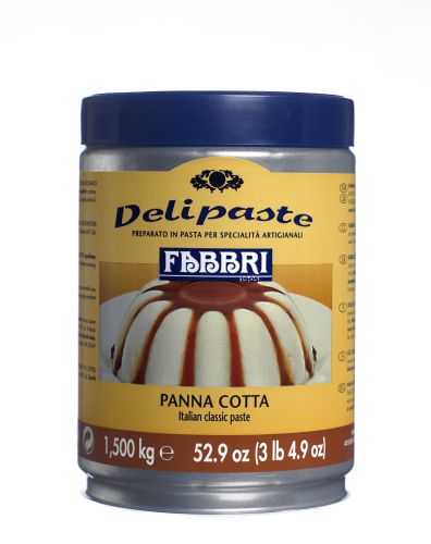 FABBRI DELIPASTA FLAVOR PANNA COTTA 1.5KG