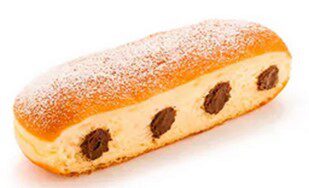 ❄️NEUHAUSER 502485 BEIGNET LONG FOURRE CHOCO NOISETTE 30X130GR