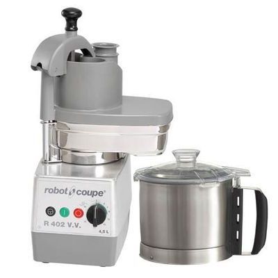 ROBOT COUPE R402V.V COMBINE CUTTER-CL 1000W-4.5L-300À3500T/MIN-230V/1-LIVRE SANS DISQUES