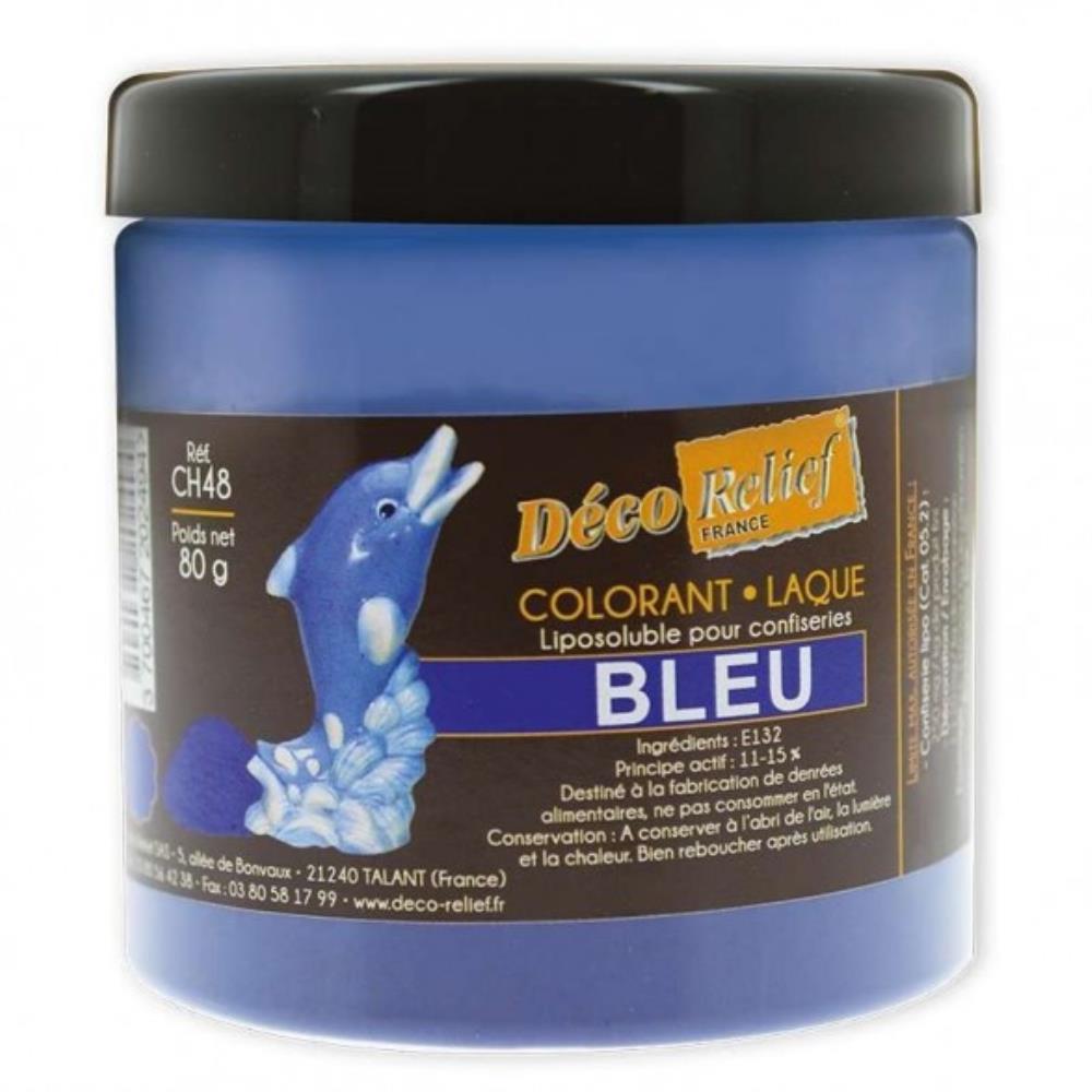 CHOCOLATE POWDER COLOURANT BLUE 80GRCH 48