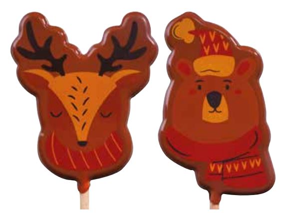 070434 PCB BLISTERS LES FRILEUX LOLLY'S VOOR 45 LOARS EN 9 STICKS ***S/CD***