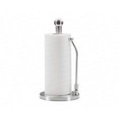 KP STAINLESS STEEL PAPER TOWEL HOLDER WITH SUCTION CUP FOOT