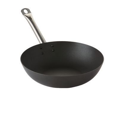 POINT-VIRGULE WOK 30CM ACIER CARBONE ANTI-ADHESIF