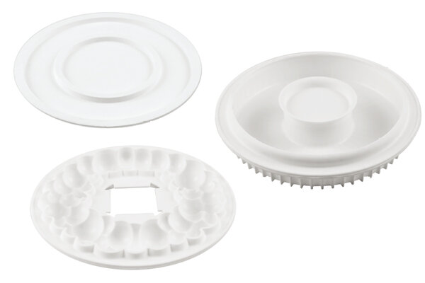 MOULE SILIKOMART KIT BUBBLE CROWN Ø 180MM H 34MMVOL 1000ML TORTAFLEX