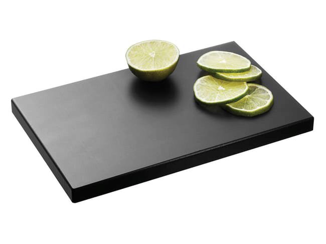 LACOR PLANCHE POLY NOIR 31.5X26.5XH2CM GN1/2 HAUTE DENSITE - SANS RIGOLE