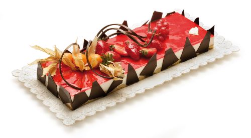 RECTANGULAR LACE TRAY 545 X 415 X 12MM