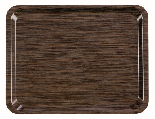 ROLTEX PLATEAU RECT. WENGE 46X36CM LEGER STRATIFIE MELAMINE