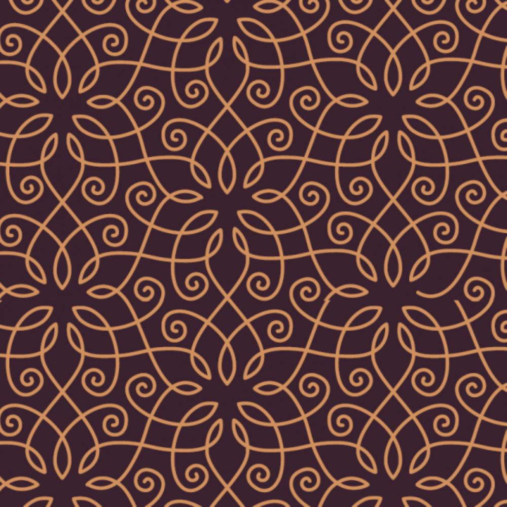 ART DECO COPPER CHOCOLATE TRANSFER SHEET 1 COLOR 265X126