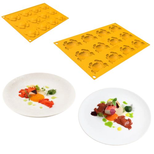 SILIKOMART NATURAE PRO SILICONE VORM GRANCHIO 6 N.12 6,1X4,1X0,7CM