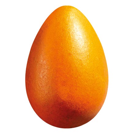 060970 PCB OEUFS CB DRAGÉIFIÉS OR 3,4X2,3 CM 63PCES ***S/CD***