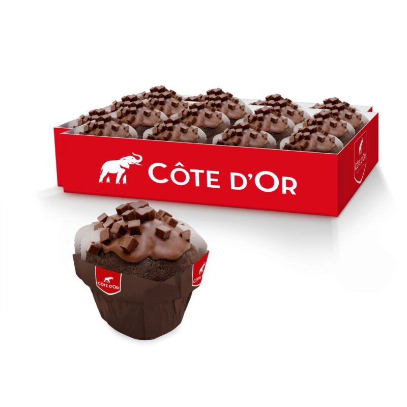 ❄️B & B 29508 MUFFIN FOURRÉ COTE D OR 36 X 110GR