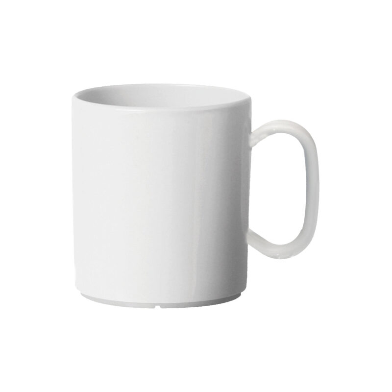WACA MUG BLANC DROIT 325ML 7.5XH9CM - 17051-710