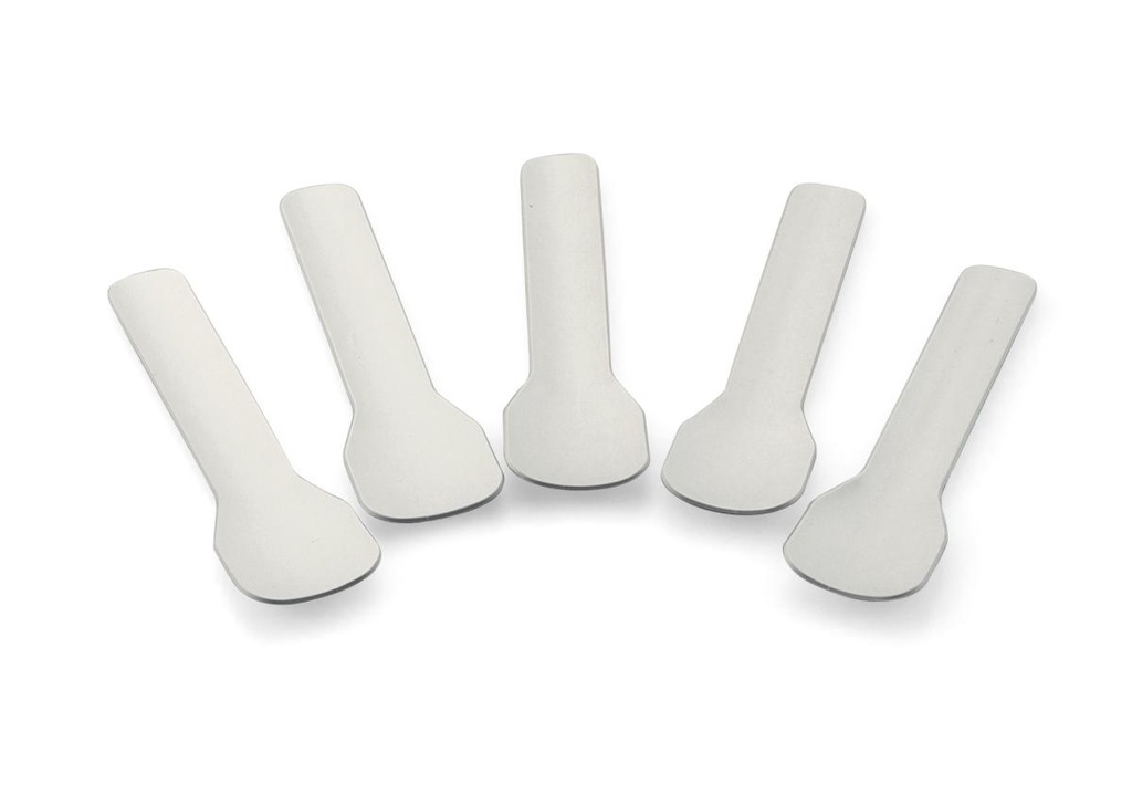 SIER WITTE PAPIEREN IJSLEPELS 95MM 100 STUKS