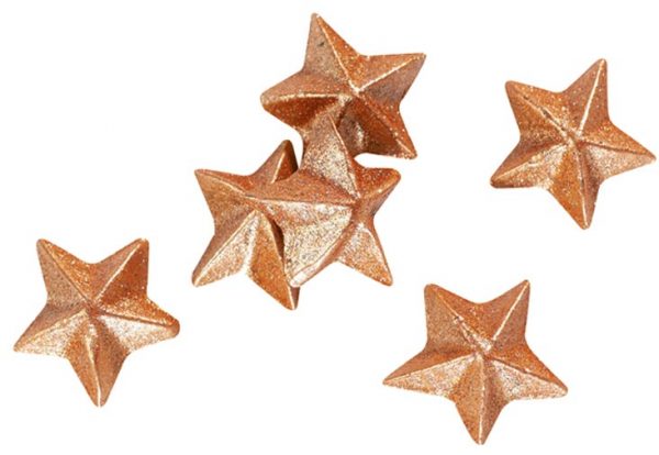 008670 PCB DC SPARKLING STARS BRONZE 1.8X1.84 CM 200 G ***S/CD***