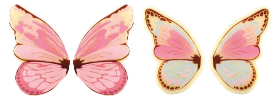061179 PCB WINGS FOR 120 BUTTERFLIES CB BUTTERFLY 240PCS ***S/CD***