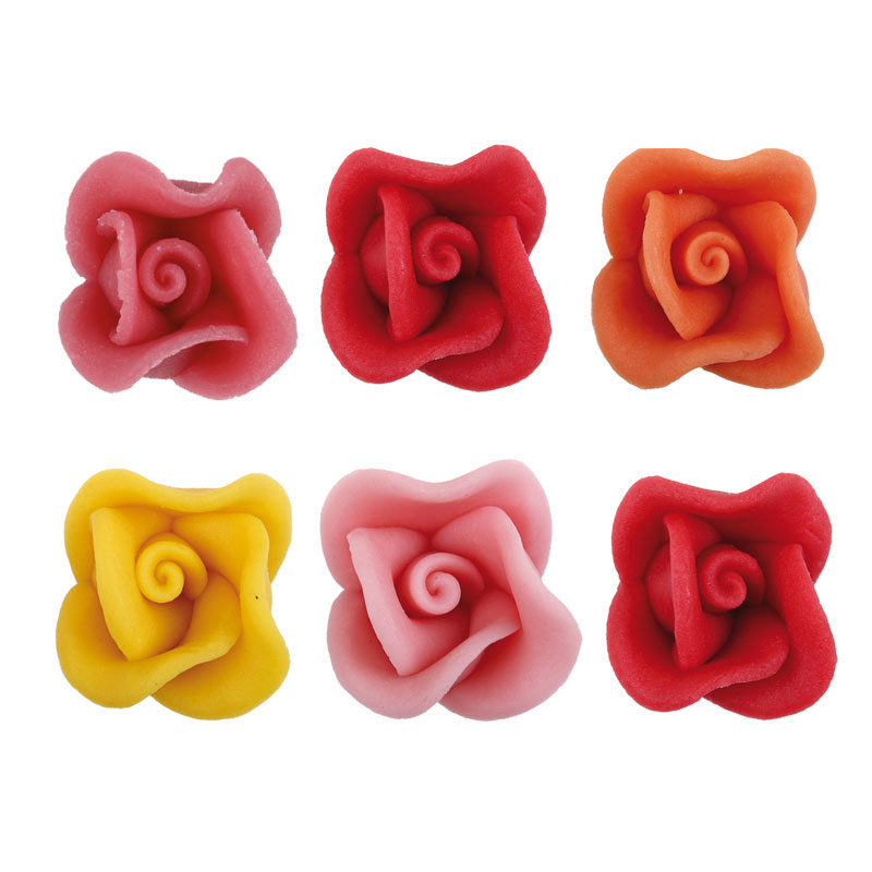 *FF*1061002 -61404 MIDDELGROTE ROZEN GEASSORTEERD 30 STUKS