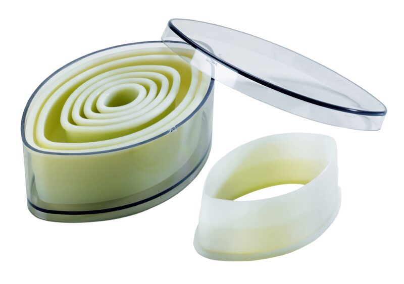 EXOGLASS 7P CUTTER SMOOTH TRAYS FROM 2 TO 11CM-CH876P