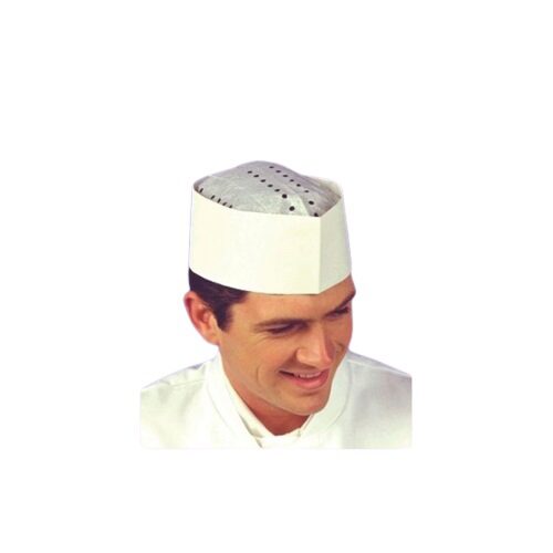 WIT/BLAUW PAPIEREN MUTS 100 STUKKEN