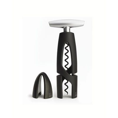 PEUGEOT ALTAR BLACK CORKSCREW + FOIL CUTTER