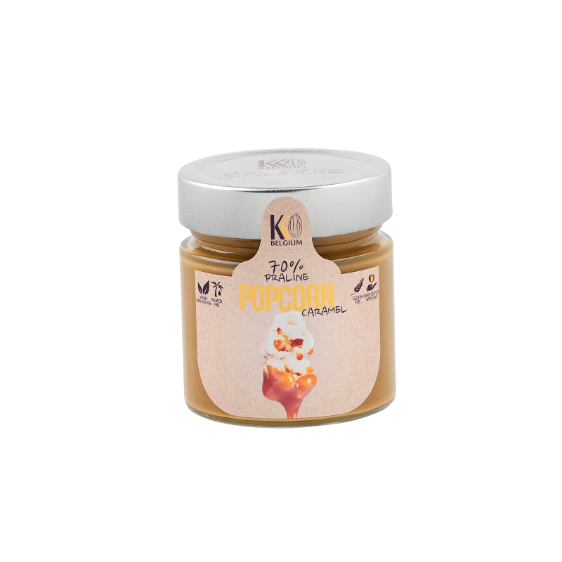KKO PRALINE POPCORN CARAMEL 200GR