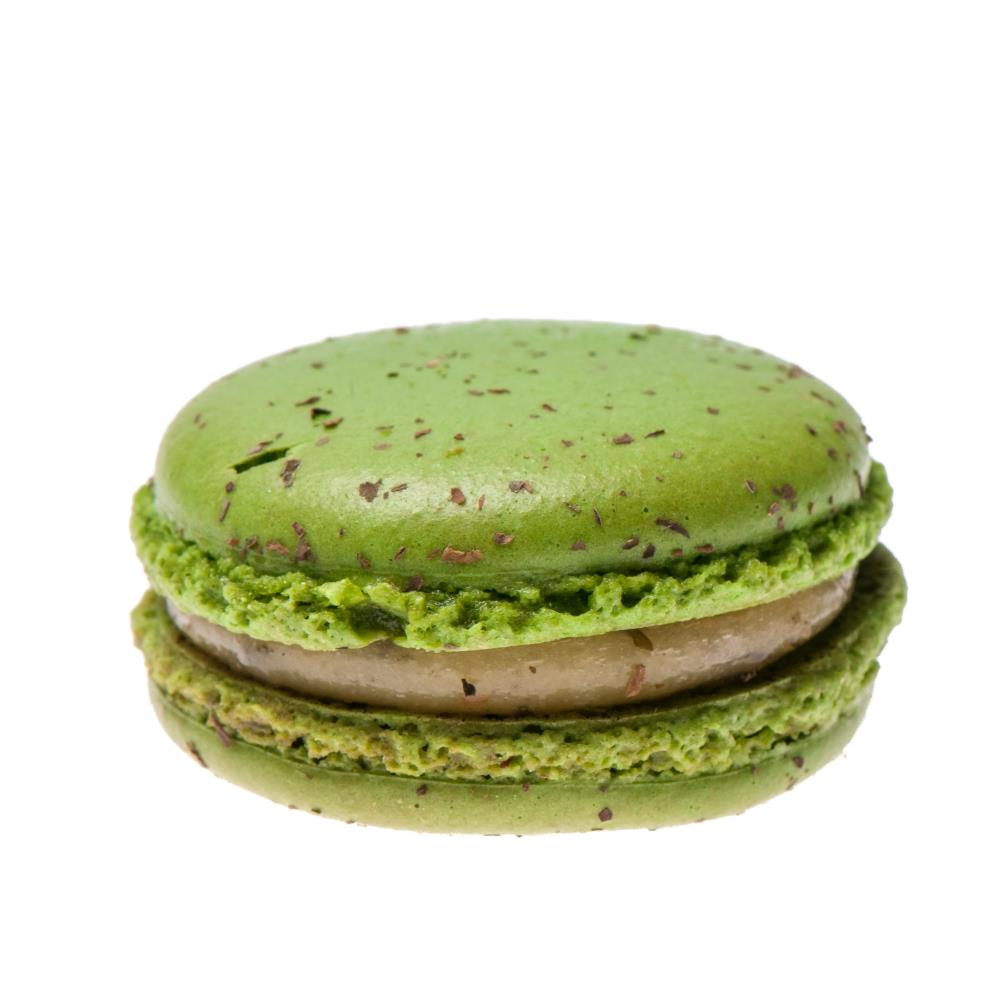 ❄️+ M&A MACARONS SUCRÉ MENTHE GLACIALE- COEUR FRAMBOISE Ø 4.5CM 70X20GR ***SERA REMPLACE PAR 00073755 EN 60 PIECES***