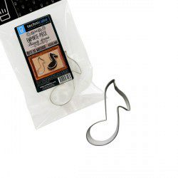MUSIC NOTE COOKIE CUTTER 70X65MM