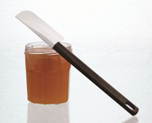 MATFER ELVEO SPATEL 25CM 260° BESTENDIG ZWART HANDVAT - SPECIALE POT