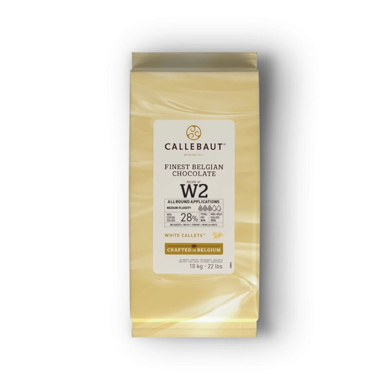 CALLEBAUT W2NV-01B WHITE 28% IN CALLETS 10KG