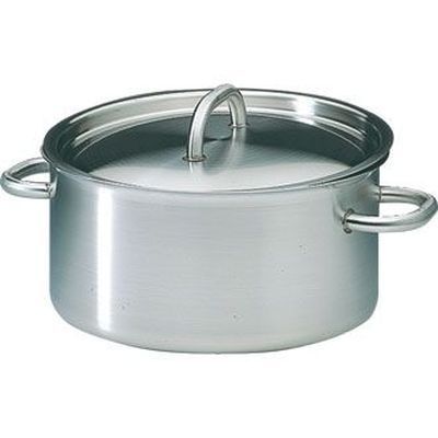 MATFER EXCELLENCE MARMITE BASSE A/COUVERCLE 50CM-64L