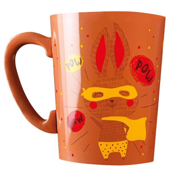 061320 PCB FEUILLES IMPRIMÉES SUPER LAPIN POUR MUG 10PCES ***S/CD***