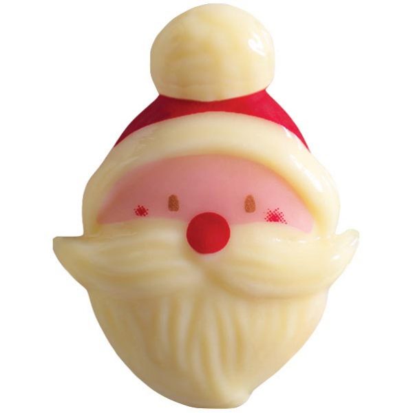 PCB Santa Claus Heads WC 5x3.8 cm 84pces ***s/cd***