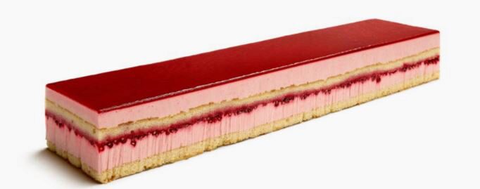 ❄️VAMIX B178 RASPBERRY BAVARIAN STRIP 36X8CM 700GR