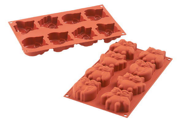 SILIKOMART SF191 VORM 8 UILEN 74X66 HT 33,5MM 84ML ANTI-AANBAK GN1/3 -50° TOT 250°