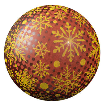 065201 PCB DEMI-COQUES BOULES CN CRISTAUX 2 DESIGNS Ø 2,6 CM 630PCES ***S/CD***