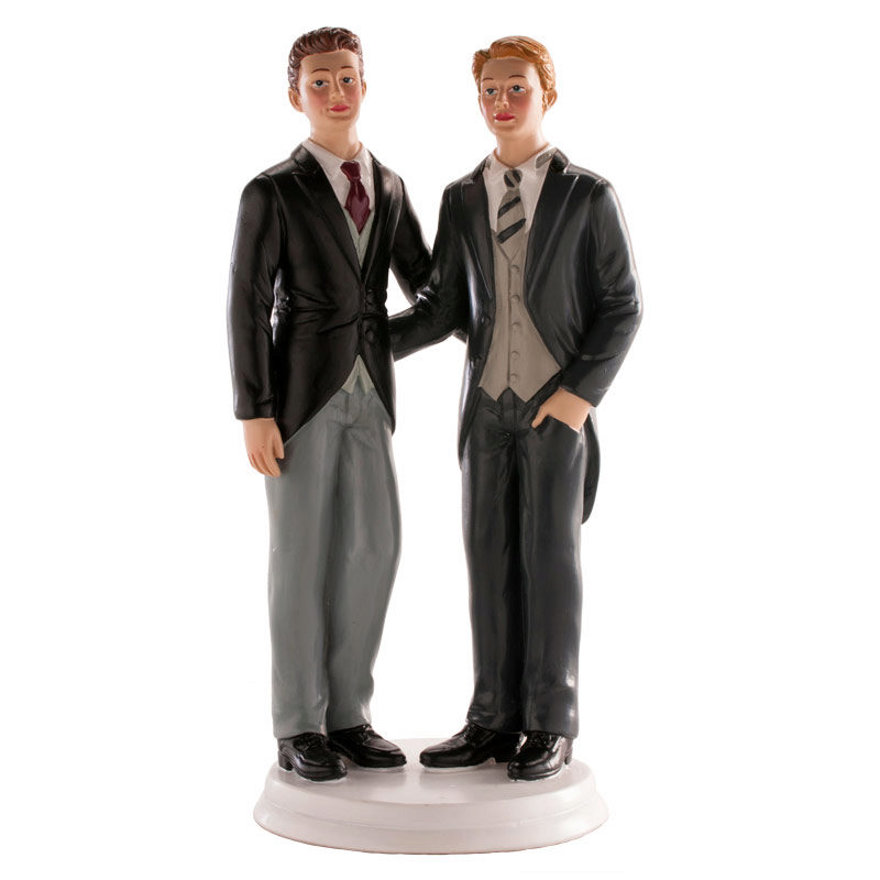GAY MARRIED COUPLE FIGURINE