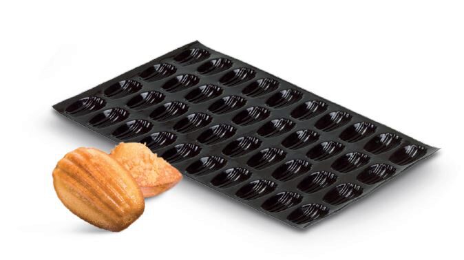 FP-01511 FLEXIPAN® ORIGINAL MADELEINE 60X40CM 40EMP 7,8X4,7CM H1,9CM VOL 35ML