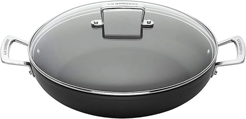 LE CREUSET LES FORGEES SAUTEUSE PROVENCALE 28CM A/C-2 ANSES