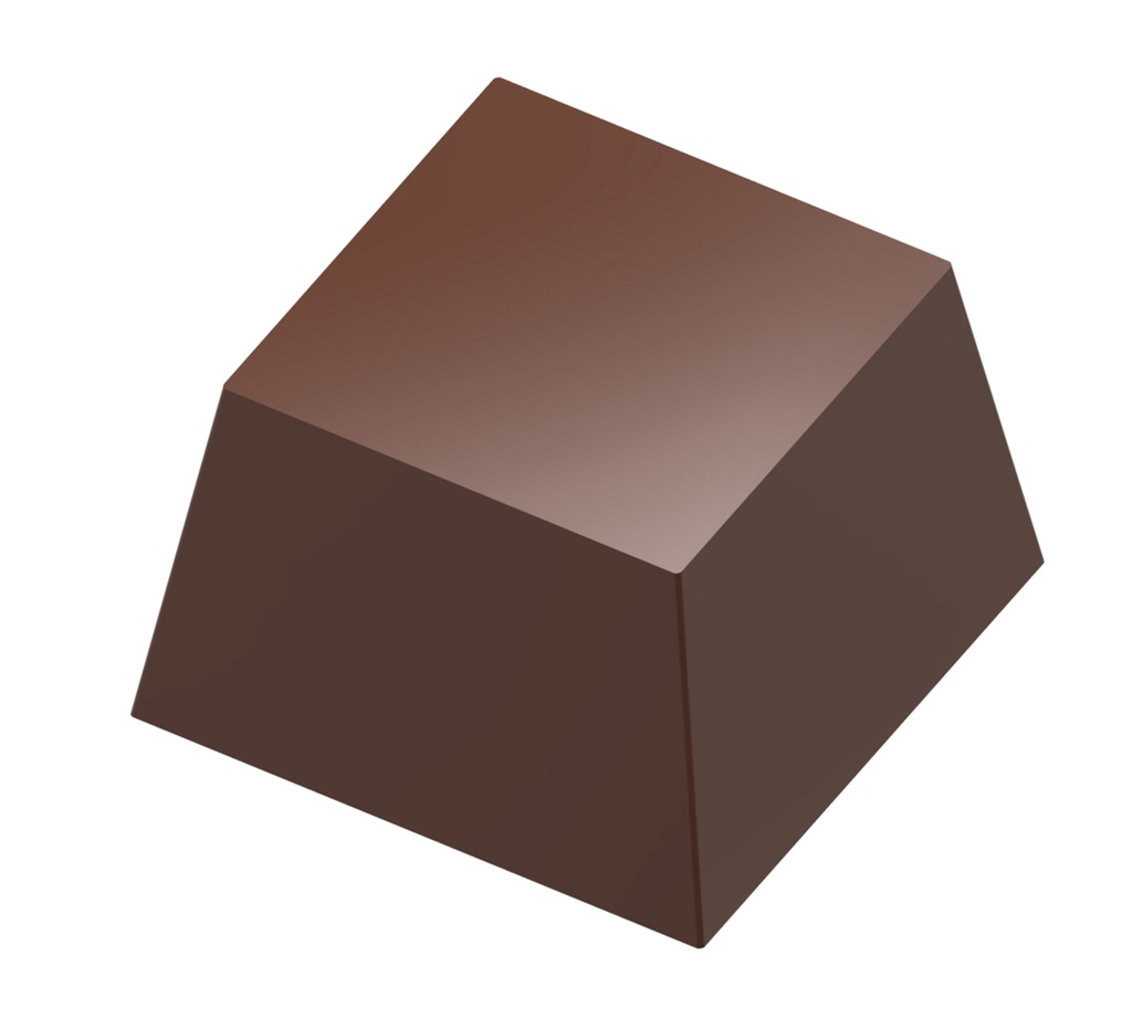 SQUARE MAGNETIC CHOCOLATE MOLD CW1000L02135X275MM -- 4X6 -- 9.5GR