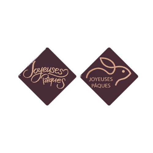 088087 PCB VIERKANT DC KALLIGRAFIE 2 ONTWERPEN 2CM 176STKS ***S/CDE***