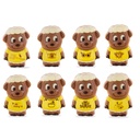 HOLLOW SHEEP LIAM COLOURED MILK 7.4CM 24 X 40GR