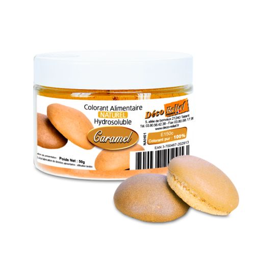 NATUURLIJKE KARAMELKLEURSTOF NAH01 50GR